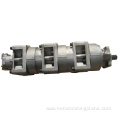 Aluminum alloy construction vehicle gear pump